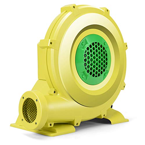 Costzon Air Blower, 1.0HP Blower for Bounce House, 735W Pump Fan Commercial Inflatable Bouncer Blower, Perfect for Inflatable Bounce House, Jumper, Bouncy Castle, Air Blower for Inflatables